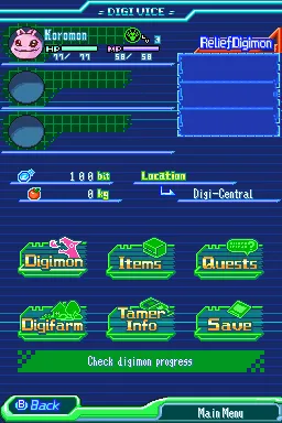 Digimon World DS Nintendo DS Digivice