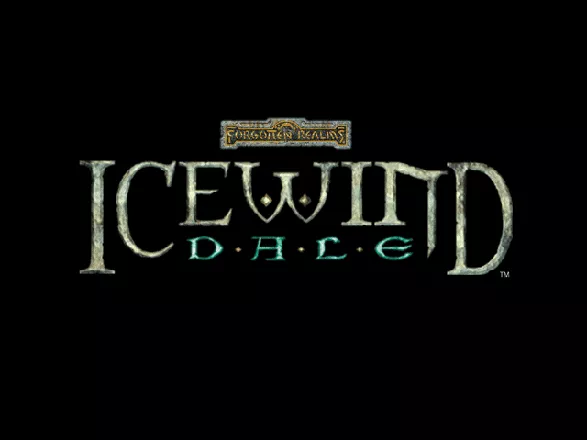 Icewind Dale Windows Title screen