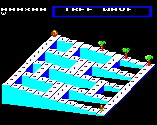 Crystal Castles BBC Micro Starting level two, tree wave.