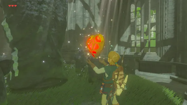 The Legend of Zelda: Breath of the Wild Wii U Finally, a heart container!