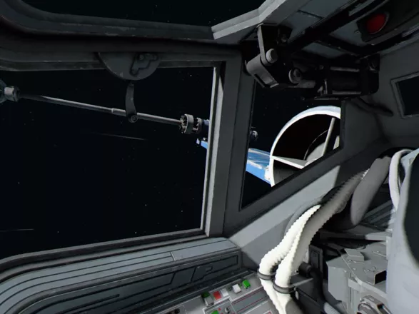 Star Wars: Squadrons PlayStation 4 X-Wing Echo squadron, looking around the cockpit to get the better view of my wings