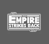 Star Wars: The Empire Strikes Back Game Boy Title screen.