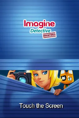 Imagine: Detective Nintendo DS Title screen (EU)