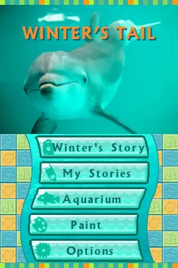 Winter&#x27;s Tail Nintendo DS Title screen / Main menu