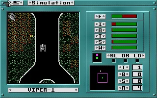 Omega Atari ST Simulation