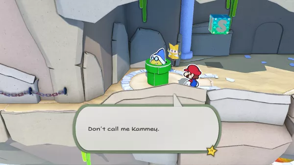 Paper Mario: The Origami King Nintendo Switch &#x22;And don&#x27;t call me Shirley&#x22; ....I mean Kammey