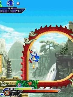 Sonic: Unleashed J2ME A looping
