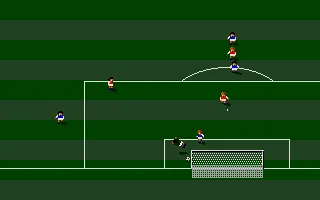 Sensible Soccer: European Champions Atari ST Just outside
