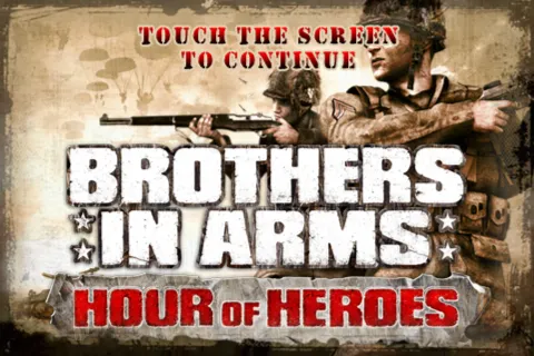Brothers in Arms DS iPhone Title screen