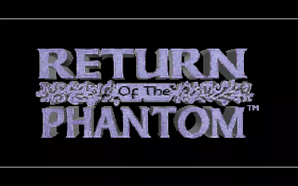 Return of the Phantom DOS main title