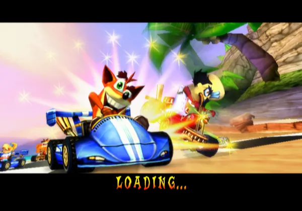 Crash Nitro Kart PlayStation 2 Loading screen 3.