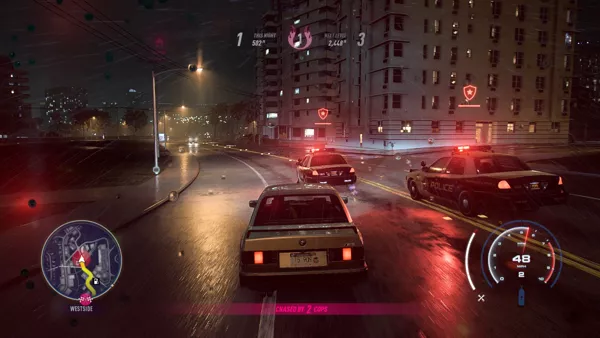 NFS: Heat Windows Being chased by the cops