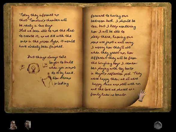 Myst IV: Revelation Windows Reading books helps unfold the story and include important clues to puzzles.