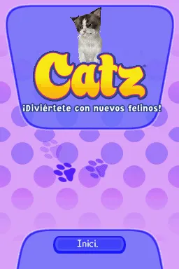 Petz: Catz 2 Nintendo DS Spanish Title Screen