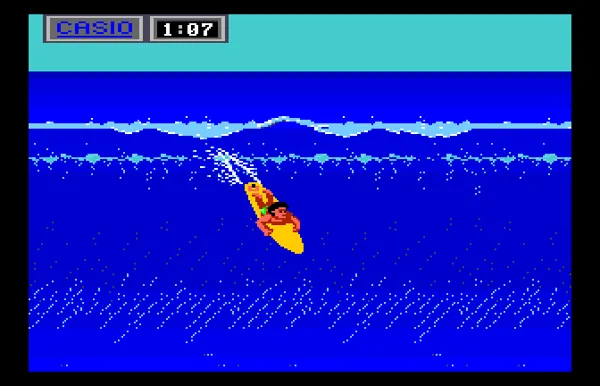 California Games Apple IIgs Surfing