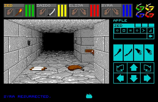 Dungeon Master Apple IIgs Finding Items