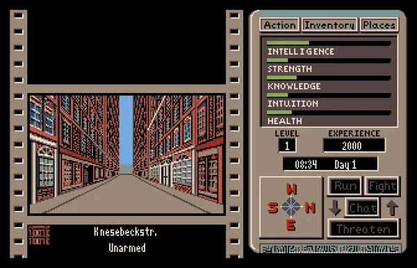 The Third Courier Apple IIgs Exploring the City