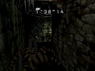 Resident Evil 2 PlayStation Trying to run past the spider