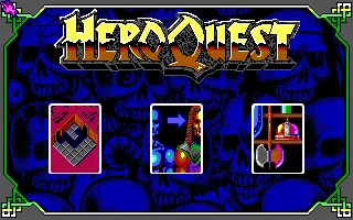 HeroQuest DOS Menu (EGA)