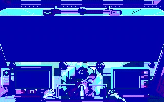 Galactic Empire DOS Cockpit (CGA)