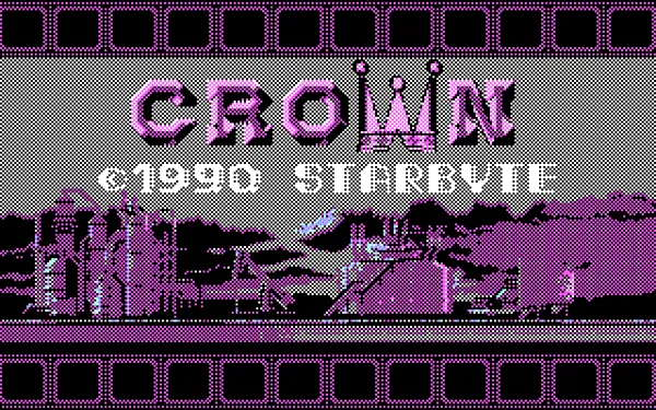 Crown DOS Title screen (CGA)