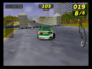 Rush 2: Extreme Racing USA Nintendo 64 New York