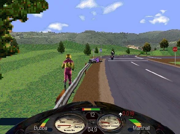 Road Rash Windows Running to get my bike. In this situation you loose valuable time