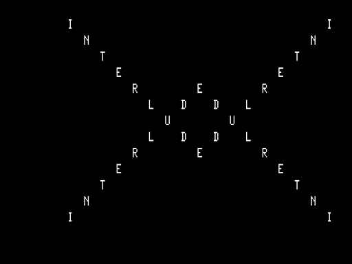 Interlude TRS-80 Title Screen