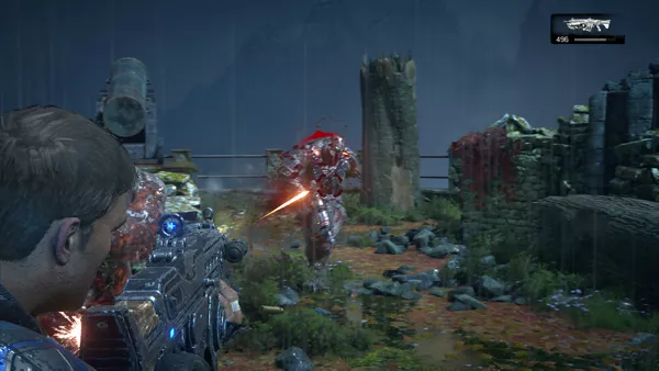 Gears of War 4 Xbox One Flanking the enemy