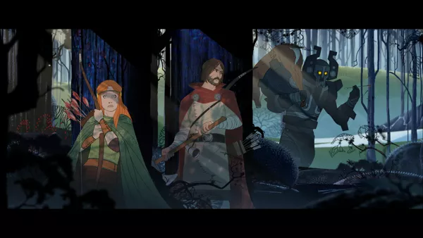 The Banner Saga Xbox One Hiding from the lone Dredge