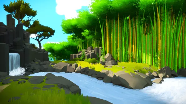 The Witness PlayStation 4 The bamboo forest
