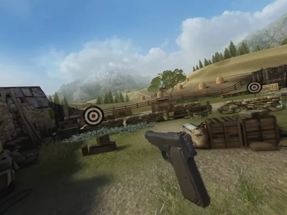Sniper Elite VR PlayStation 4 Pistol shooting target range
