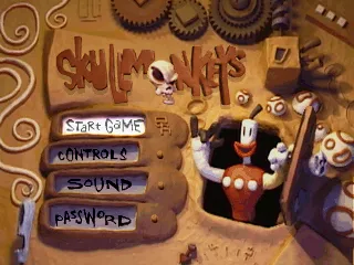 Skullmonkeys PlayStation Title screen