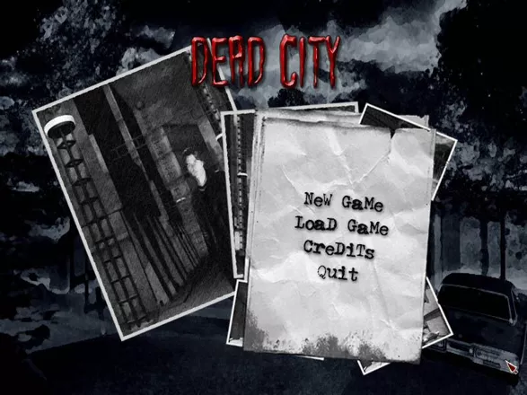 The Dead City Windows Title Screen