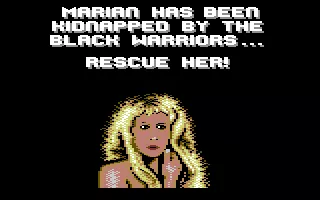 Double Dragon Commodore 64 Rescue her! (Ocean Version)