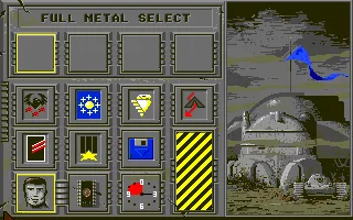 Full Metal Planet Atari ST Choose the players