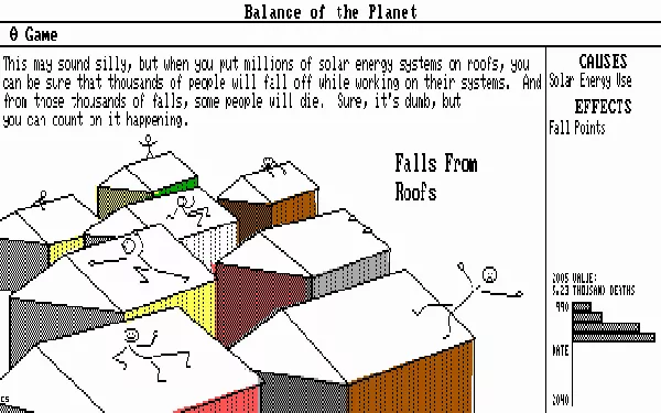 Balance of the Planet DOS One of the rather strange problems that you&#x27;ve got to deal with.
