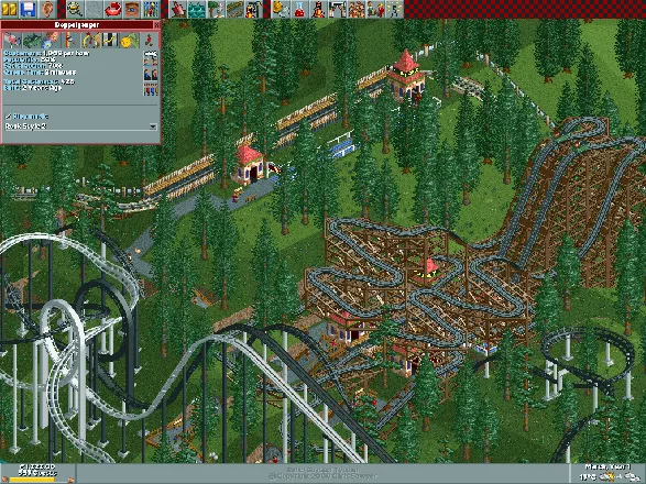 RollerCoaster Tycoon: Loopy Landscapes Windows Like with the previous expansion, all the new features can be applied to previous scenarios