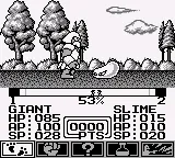 Battle of Kingdom Game Boy This is an example of what combat looks like