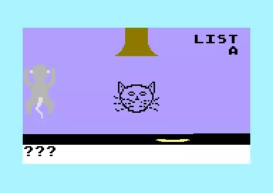 Monkey See, Monkey Spell Commodore 64 Spell Cat