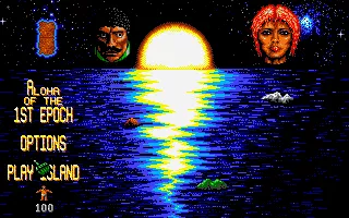 Mega lo Mania DOS Land Selct (VGA 16 Colors)
