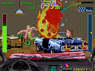 Super Chase: Criminal Termination Arcade No time to stop for pizza!