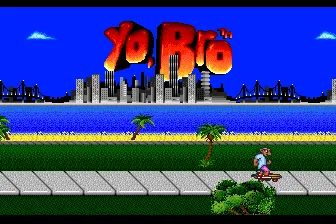 Yo, Bro TurboGrafx-16 Title Screen