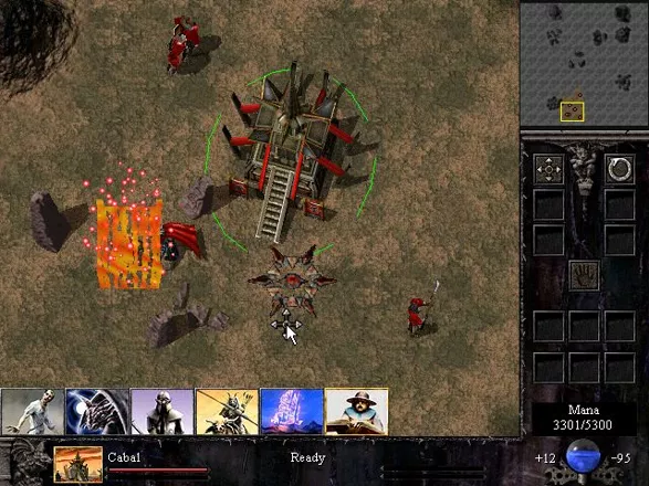 Total Annihilation: Kingdoms Windows The barracks begin to being out warriors