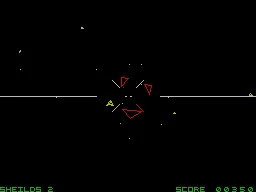 Dimension Destructors ZX Spectrum Blast the enemies with your lasers.