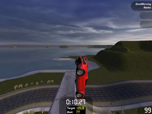 TrackMania Sunrise Windows It&#x27;s just like Stunts :)