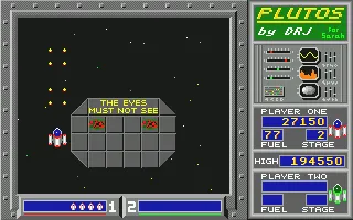 Plutos Atari ST Killed the boss on level 2