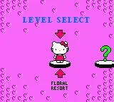 Hello Kitty&#x27;s Cube Frenzy Game Boy Color Level Select