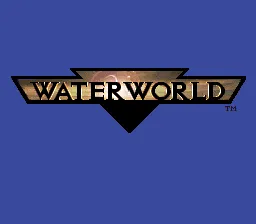 Waterworld SNES Title screen.