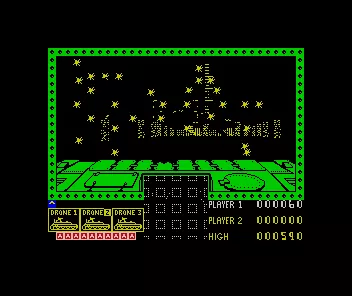 3D Seiddab Attack ZX Spectrum I&#x27;ve Killed One (yellow impact)